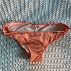PINK Peach Bikini Bottom Medium